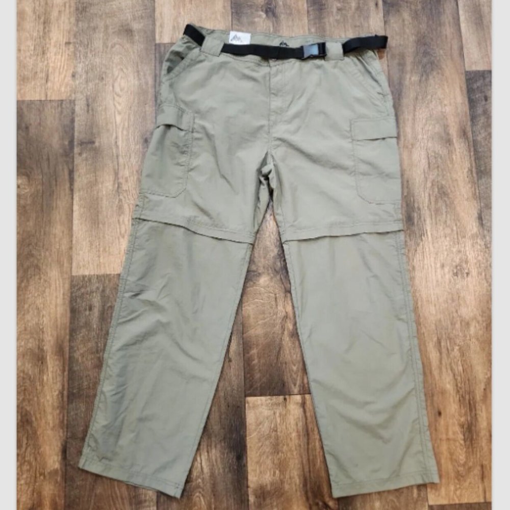 Mountain Club convertible cargo belted hiking pants